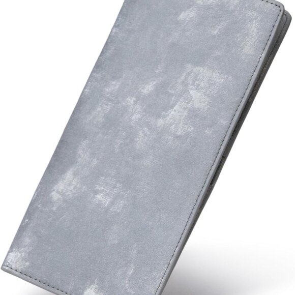 Ultra Slim Leather RFID Blocking Wallet for Women Bifold Clutch Compact - Picture 1 of 5